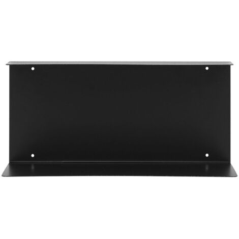 Lille étagère murale 40x18x18cm noire.