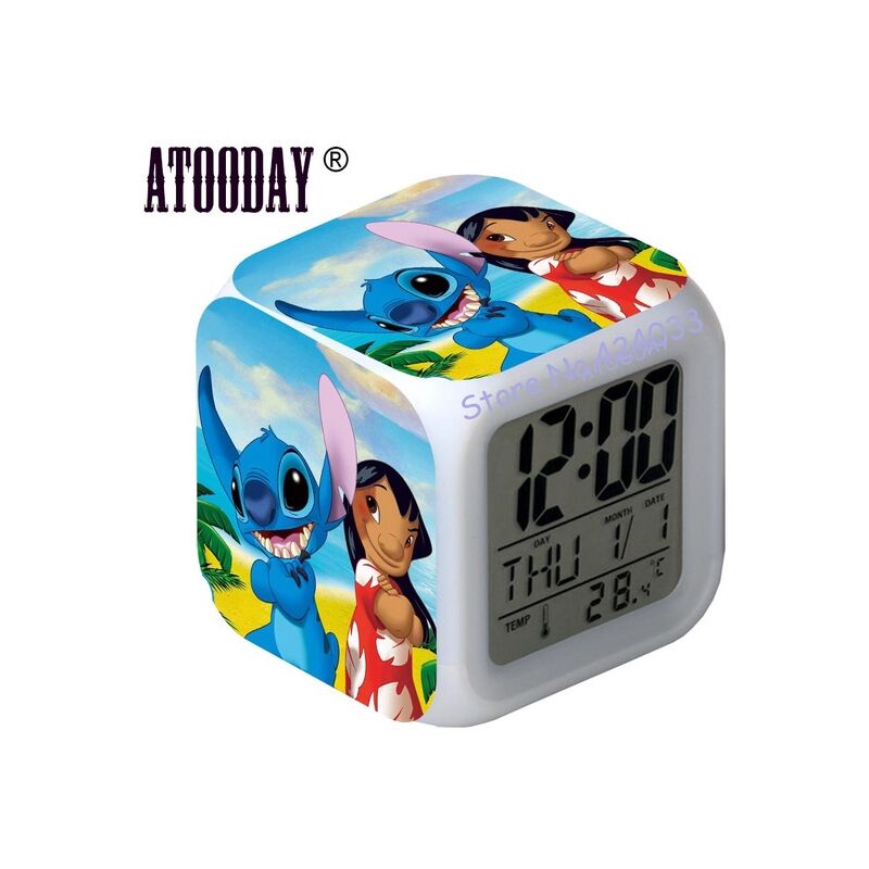 Lilo & stic sveglia Led Light 7 cambia colore