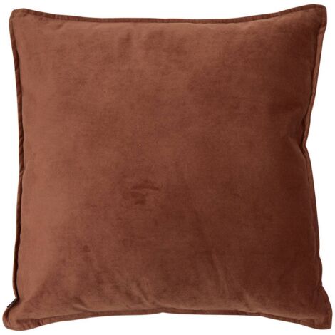Lilou cojín marrón tonka 55x55cm - Atmosphera créateur d'intérieur