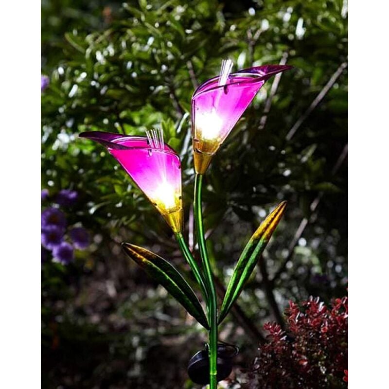 Lily - Solar Garden Flower Ornament