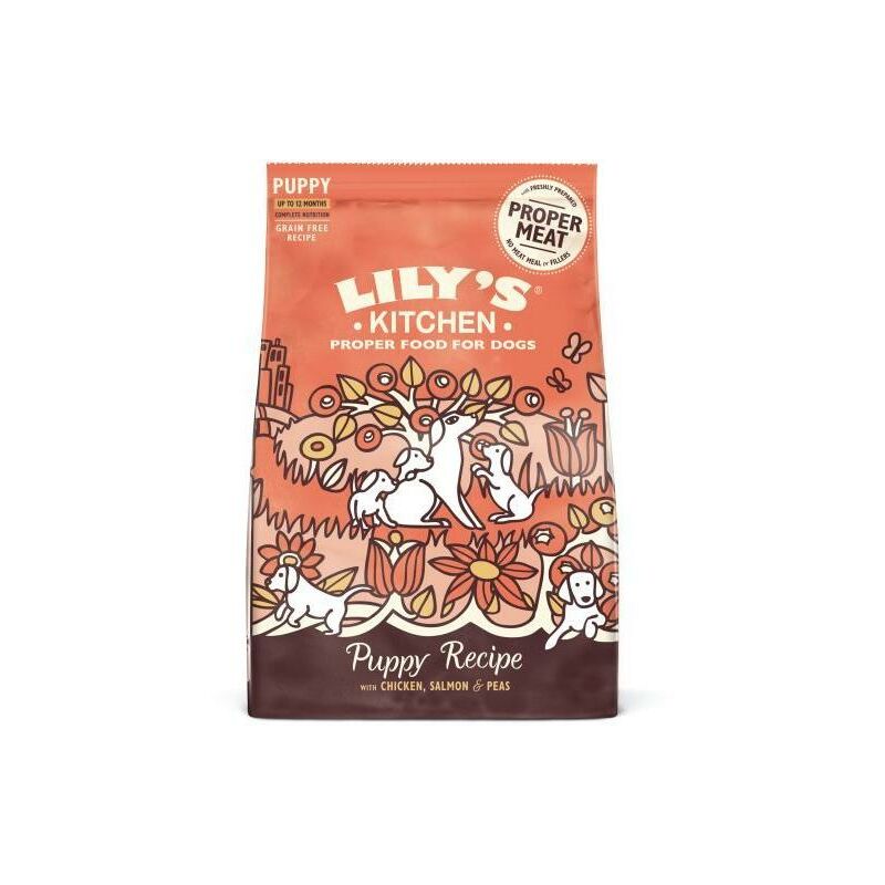 

Chicken Pienso para Puppy Grain-free 2.5kg - Lily's Kitchen