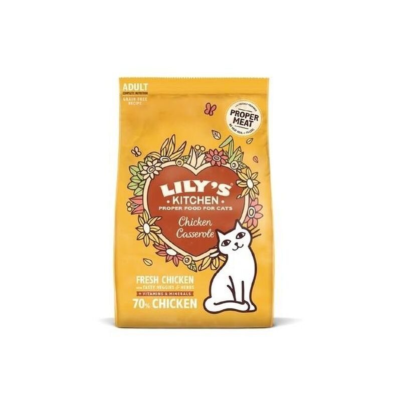 

Delicious Chicken Pienso para Gatos Grain-free 800g - Lily's Kitchen