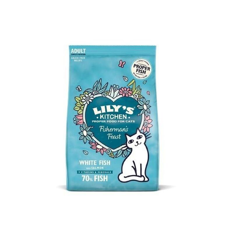 

Fabulous Fish Pienso para Gatos Grain-free 800g - Lily's Kitchen