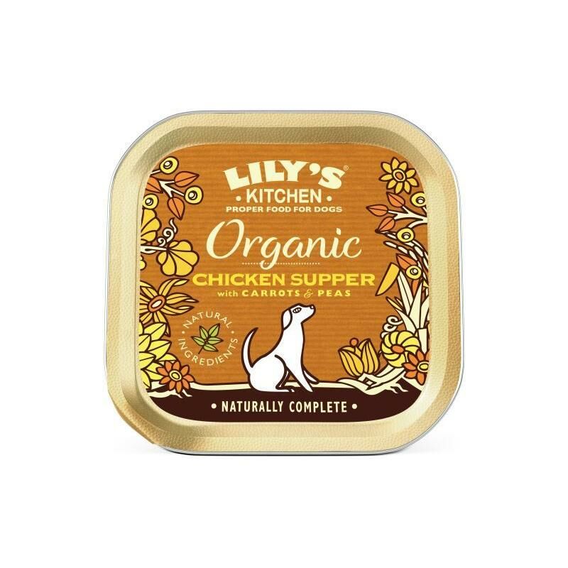 

Lily's Kitchen Organic Chicken Supper Comida Húmeda para Perros Grain-free 150g