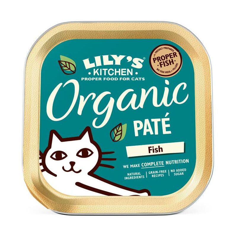 

Lily's Kitchen Organic Fish Dinner Comida Húmeda para Gatos 85g