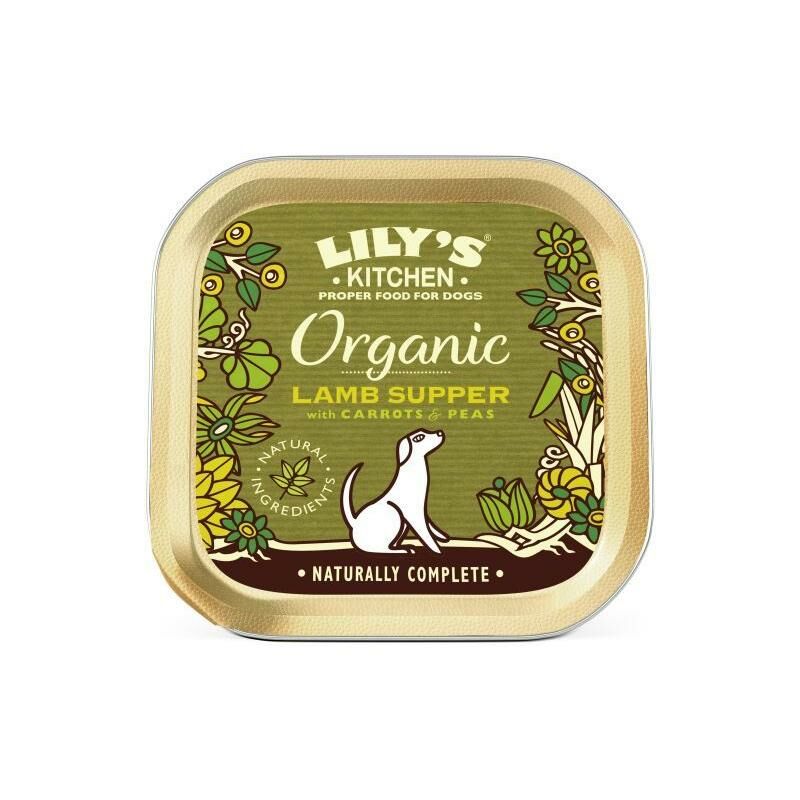 

Organic Lamb Supper Comida Húmeda para Perros Grain-free 150g - Lily's Kitchen