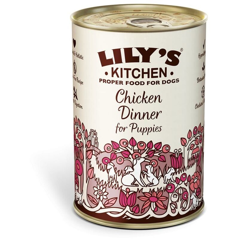 

Lily's Kitchen - Puppy Recipe Chicken Comida Húmeda para Perros Grain-free 400G