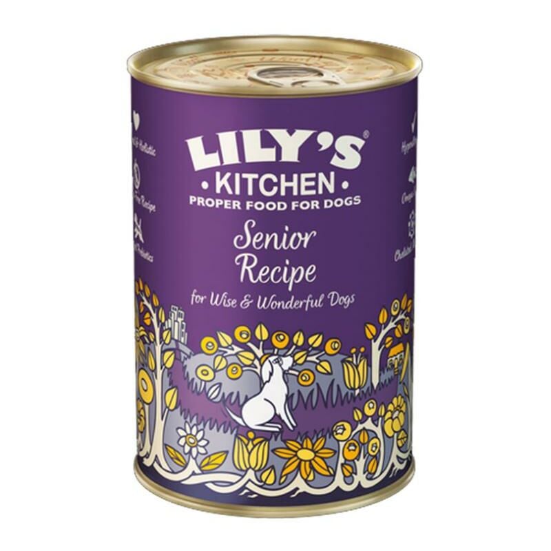 

Receta Senior Comida Húmeda para Perros Grain-free 400G - Lily's Kitchen