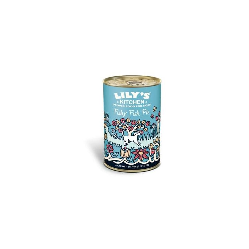 

Tarta de Pescado Comida Húmeda para Perros Grain-free 400G - Lily's Kitchen