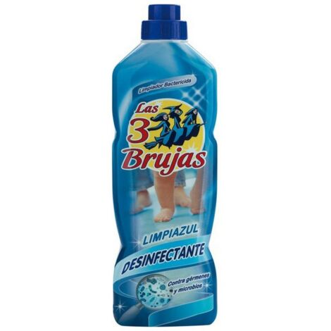 LIM H LAS 3 BRUJAS LIMPIAZUL DESINFECTANTE BACTERICIDA 1 L