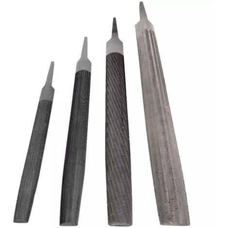 LIMA CORRADI MEZZATONDA TAGLIO DOLCE  Lunghezza 6 "" ( 150 mm ) - Sezione 16 x 4,5 mm