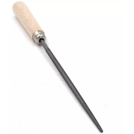 LIMA CORRADI PER CHIAVI TONDA 4"" CON MANICO