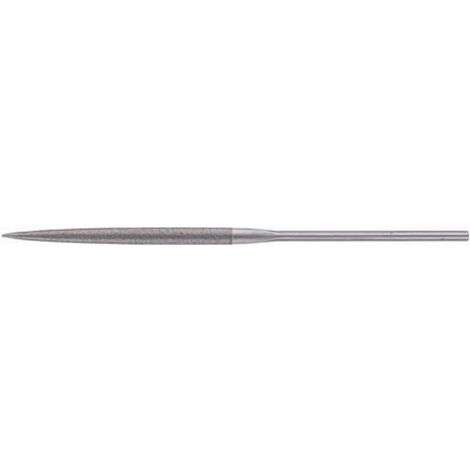 Lima de aguja diamanteada, Largo : 140 mm, forma Semi-circular, dimensión 5,5 x 1,6 mm