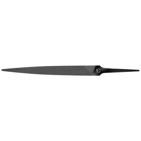 Lima de llave, Largo : 100 mm, forma plano y puntiagudo, Tamaño 2, corte transversal : 10 x 1,4 mm