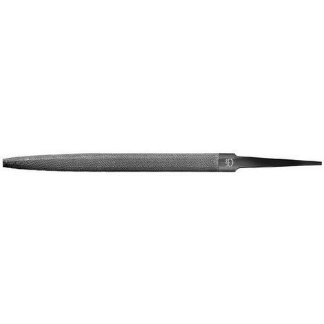 Lima de llave, Largo : 100 mm, forma Semi-circular, Tamaño 2, corte transversal : 9 x 3 mm