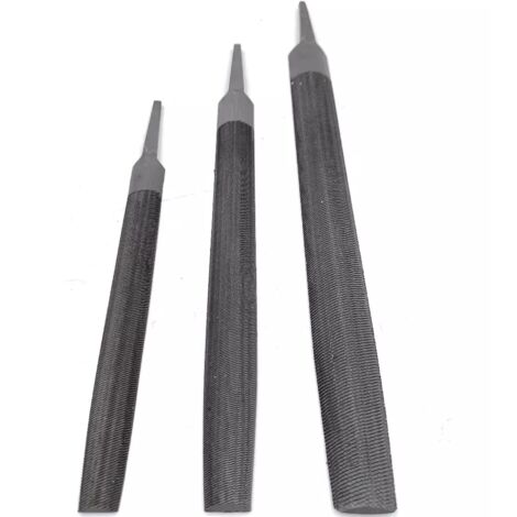 LIMA MEZZATONDA CORRADI TAGLIO BASTARDO  Lunghezza 6 "" ( 150 mm ) - Sezione 16 x 4,5 mm