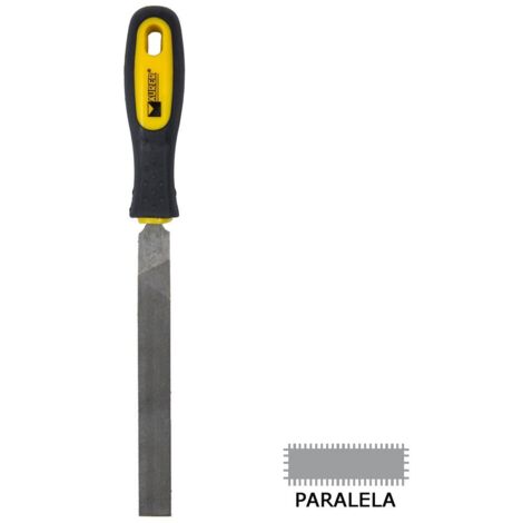 LIMA PIATTA C/MANICO MAURER 100MM - CF. IN BLISTER
