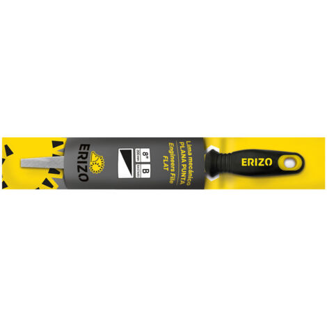 Lima piatta ERIZO 8" Fine Alba Plana Punta fine