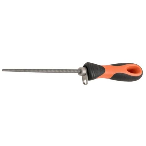 Lima redonda Bahco ergo anillo de seguridad 150 mm cónica