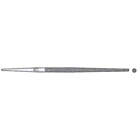 LIMA TONDA MEZZODOLCE FINITURA METALLI 6"-8"-10" 150/200/250mm STELLA BIANCA, "8"/200mm"