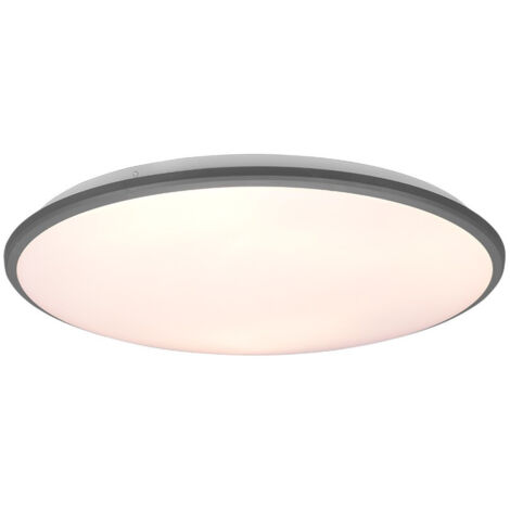 LIMBUS PLAFONIERA LED 34W 4100lm, 3000K BORDO ALLUMINIO CON DIMMERAZIONE CON INTERRUTTORE D.50CM