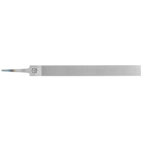 Lime à métal tendre DIN 7261 L. 250 mm coupe transv. 25 x 6 mm coupe 0