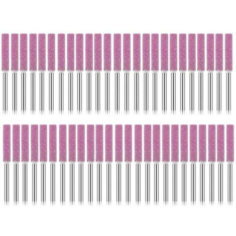 Lime À Meuler 50 Pièces Pour Affûteur De Tronçonneuse 4 Mm