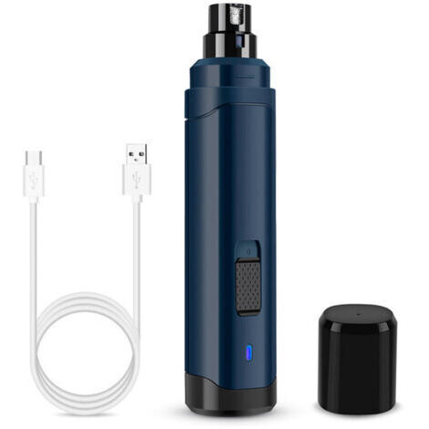 Lime à Ongles Électrique Chien, Coupe Ongle pour Chien,Chat et Lapin, Lime Griffes Electrique avec 2 Vitesses, Ultra-Silencieux, USB Charge Rapide, Sûr et Adapté à Tous Les Animaux