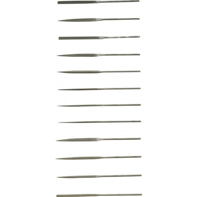 Sam Outillage - Lime aiguille plate type Standard 180mm x 1 ( Prix pour 1 )