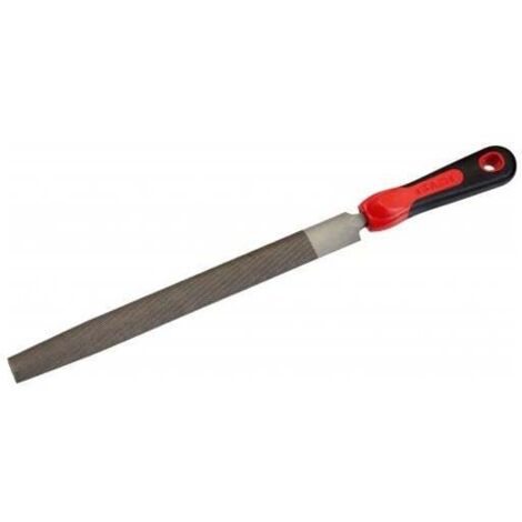 Lime demi ronde demi douce 200 mm avec manche - SAM
