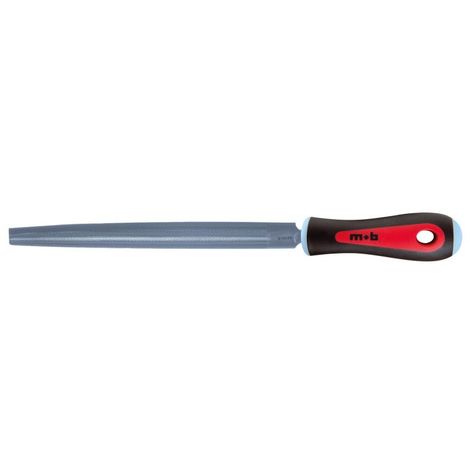 Lime demi-ronde manche bi-matière 21 x 6 mm Mob Outillage
