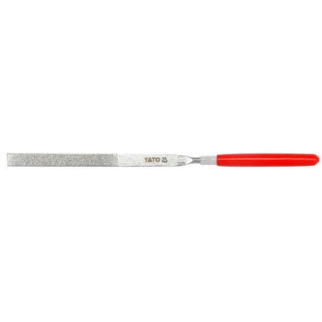 Lime diamantée plate Yato 140 mm 6140