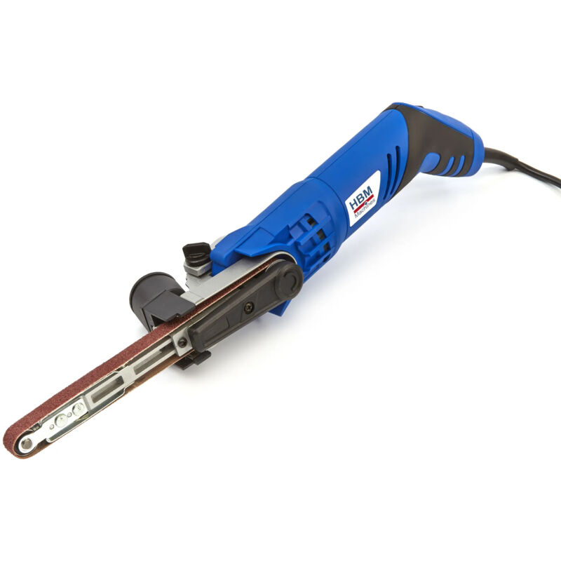 Lime electrique ponceuse a bande abrasive etroite 13 x 457 mm - 260 w