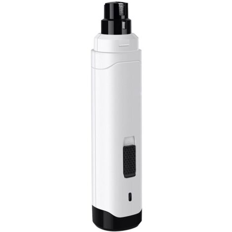 Lime électrique pour animaux de compagnie, épilation à la cire, moteur puissant, réglage à 2 vitesses, faible bruit, rechargeable via USB, matériau plastique/métal, bleu foncé
