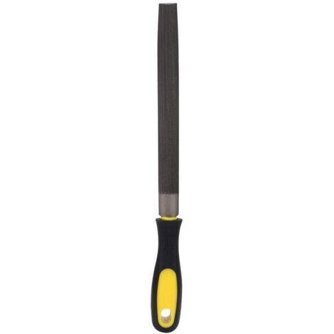 Lime En Acier, RâPe-Lime En Acier Demi-Rond Avec Moulin De 8 Po Avec Outil De FaçOnnage De La PoignéE Pour Projets En MéTal(Demi-cercle à dents fines)