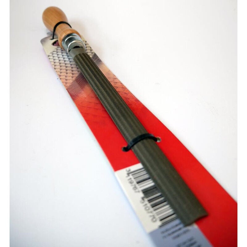 Lime métal demi ronde largeur 20mm longueur 200mm manche rond bois bellota 751077 Derancourt