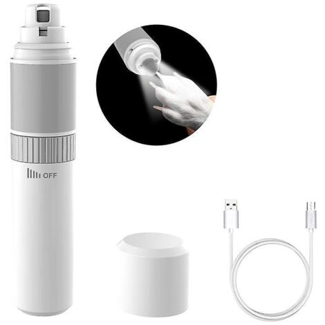 lime  Ongle Electrique Chien Chat, Coupe Ongle Griffes Chien 40db Silencieux Compagnie Avec Capuchon Anti-poussire, Ciseau Ongles Pour Grand Moyen