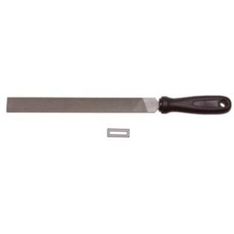Lime piatte parallele con manico plastica - 6 mm.150 taglio mezzo dolce 2 pezzi