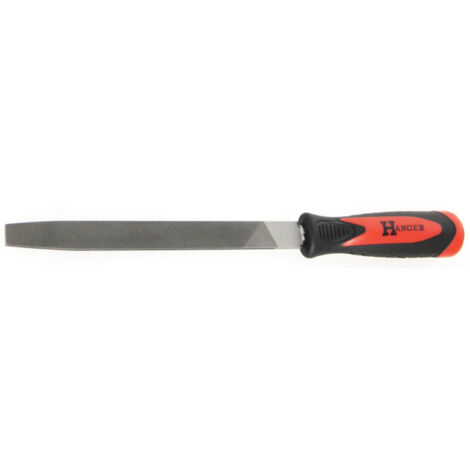 Lime plate emmanchée bâtarde longueur 200 mm - HANGER - 110300