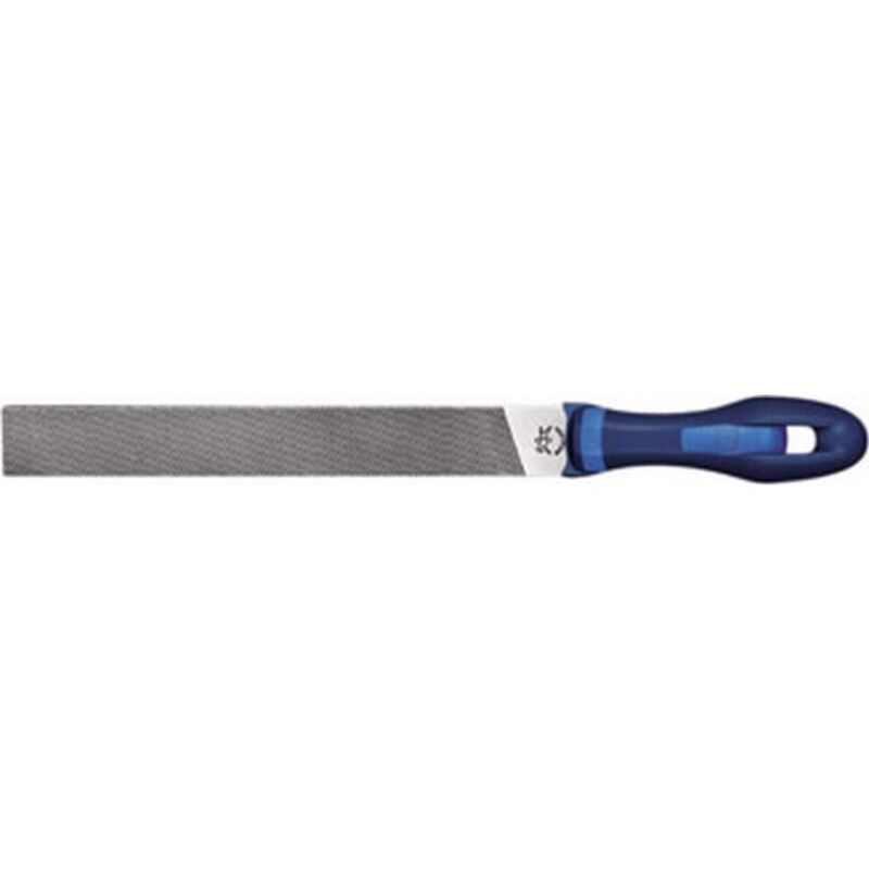 Lime d'atelier, manche plate, Long. : 150 mm, Taille 3, Coupe transversale 16,0 x 4,0 mm