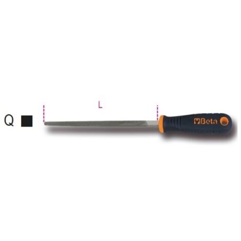 Lime quadre a taglio dolce, con impugnatura L mm 250 art 1719BMX10/Q