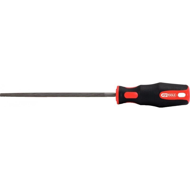 Lime ronde KS TOOLS - Emmanchée - Bâtarde - 230 mm - 157.0224