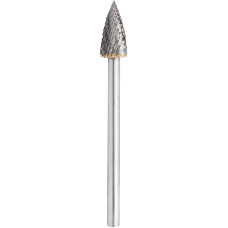 Lime rotative en carbure de tungstène pour usinage de moules 6x12x25mm - Lot de 100