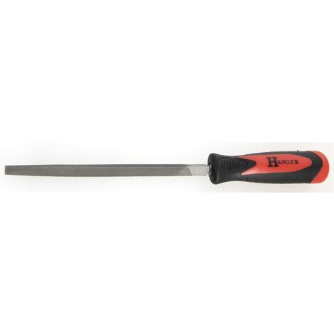 Lime triangulaire emmanchée bâtarde longueur 200 mm - HANGER - 110312