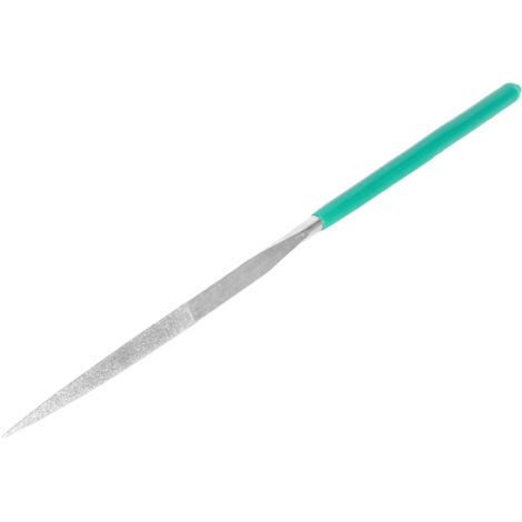Lime triangulaire robuste et durable pour le travail du bois, métal, verre, plastique, bijoux et projets DIY.