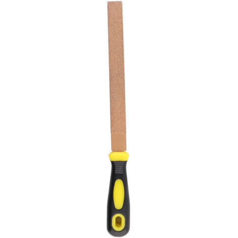 Limes diamantées à braser de 6 à 12 pouces, râpe plate pour affûtage de métaux durs, meulage, sculpture, outils à main (8)