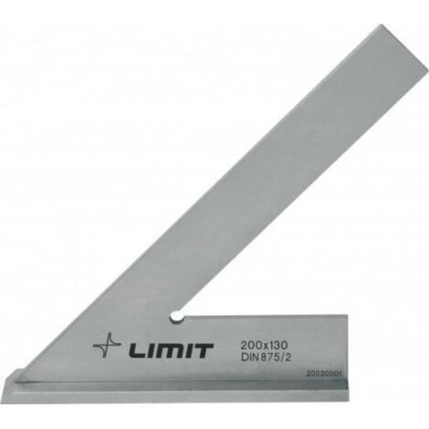 Limit Équerre de mesure acier 200x130 mm précision