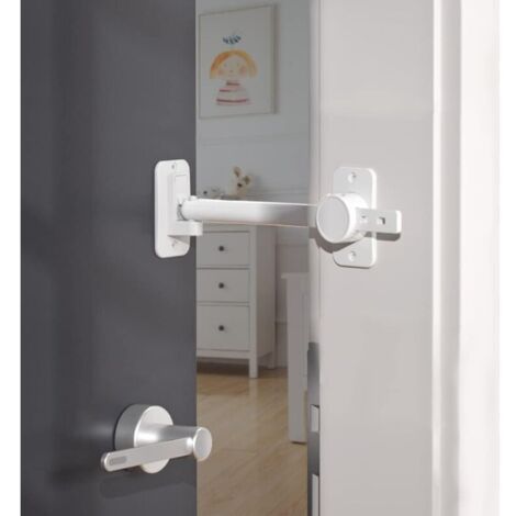 Limitatore di sicurezza per finestre per bambini, blocca finestre per neonati e animali domestici (bianco)
