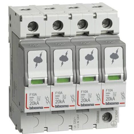 Limitatore di sovratensione Bticino SBP T2 20KA 4P F10AB4