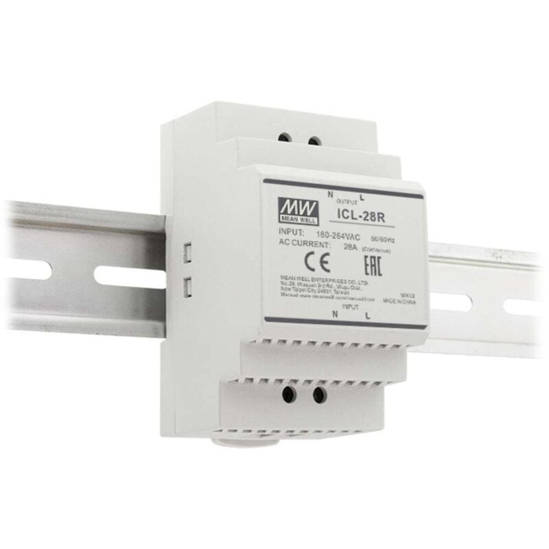 ICL-28R Limiteur de courant d'appel série ICL-28R/L pour charges inductives et capacitives gris, vert A182972 - Mean Well